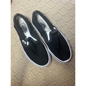Vans men’s 7 black Classic Slip-On Shoes